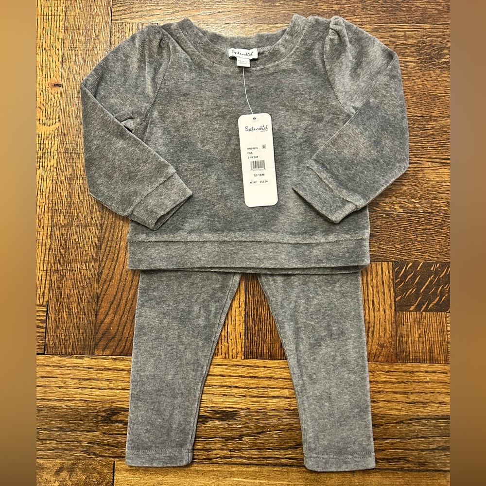 Splendid Charcoal Toddler Set